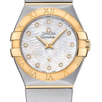 Omega Constellationquartz 27 Mm White