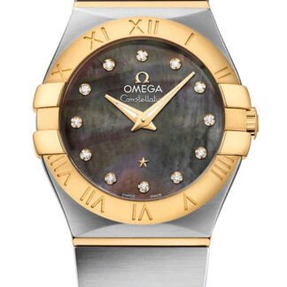 Omega Constellationquartz 27 Mmtahiti Gray