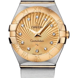 Omega Constellationquartz 27 Mm Gold