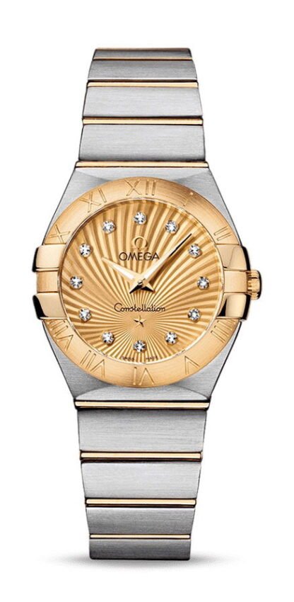 Omega Constellationquartz 27 Mm Gold
