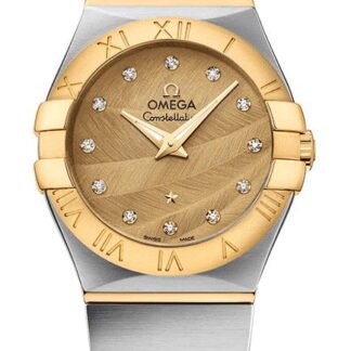 Omega Constellationquartz 27 Mm Gold
