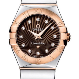 Omega Constellationquartz 27 Mm Brown