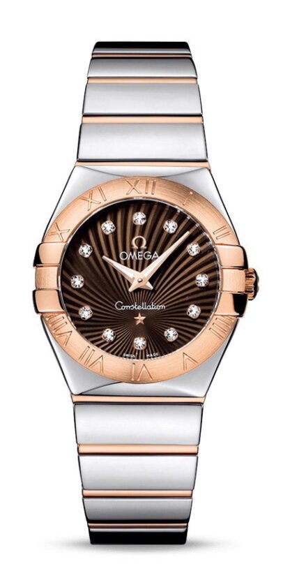 Omega Constellationquartz 27 Mm Brown