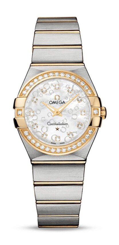 Omega Constellationquartz 27 Mm White