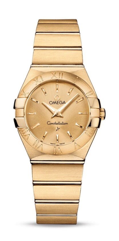 Omega Constellationquartz 27 Mm Gold