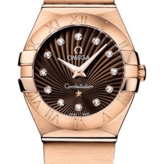 Omega Constellationquartz 27 Mm Brown