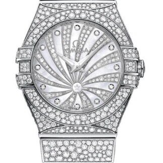 Omega Constellationquartz 27 Mm White