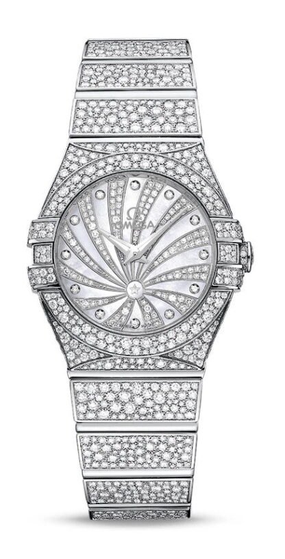 Omega Constellationquartz 27 Mm White