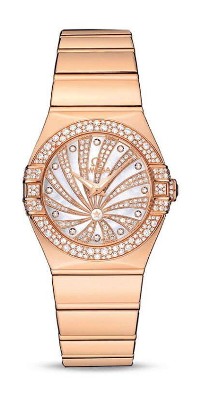 Omega Constellationquartz 27 Mm White