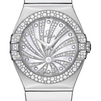Omega Constellationquartz 27 Mm White