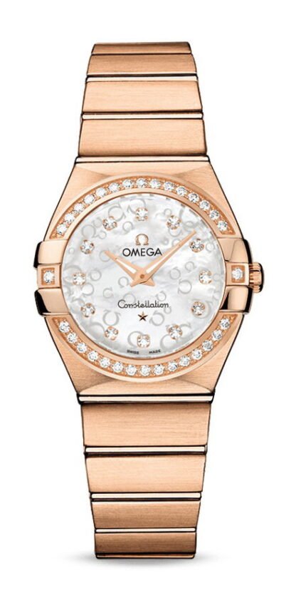 Omega Constellationquartz 27 Mm White