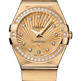 Omega Constellationquartz 27 Mm Gold