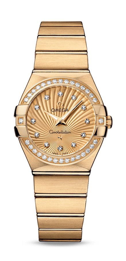 Omega Constellationquartz 27 Mm Gold