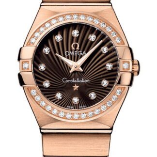 Omega Constellationquartz 27 Mm Brown