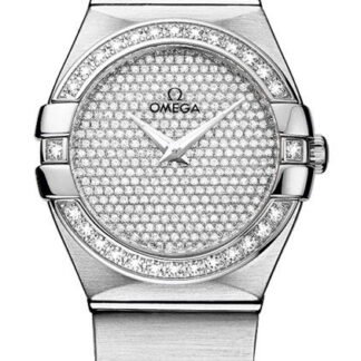 Omega Constellationquartz 27 Mm White