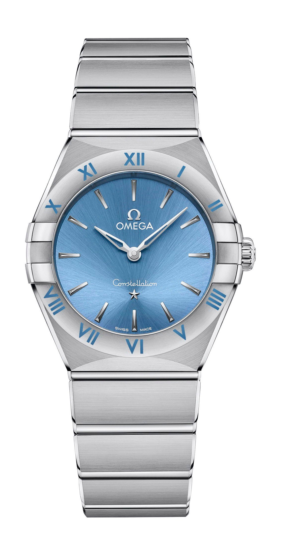 Omega Constellationquartz 28 Mm Blue