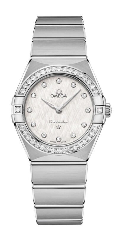 Omega Constellationquartz 28 Mm Silver