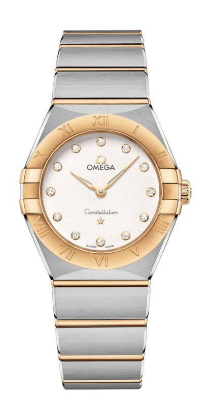 Omega Constellationquartz 28 Mm Silver