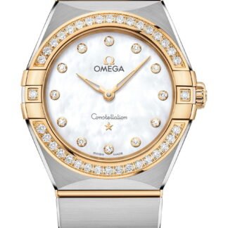 Omega Constellationquartz 28 Mm White
