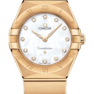Omega Constellationquartz 28 Mm White