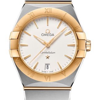 Omega Constellationquartz 36 Mm Silver