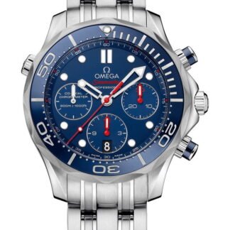 Omega Seamasterdiver 300Mco-Axial Chronometer Chronograph 41.5 Mm Blue