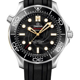 Omega Seamasterdiver 300Mco-Axial Master Chronometer 42 Mm"James Bond" Limited Edition Set Black