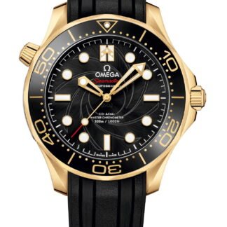 Omega Seamasterdiver 300Mco-Axial Master Chronometer 42 Mm"James Bond" Limited Edition Set Black