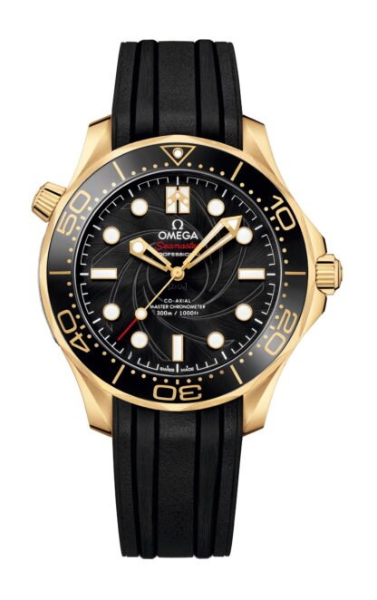 Omega Seamasterdiver 300Mco-Axial Master Chronometer 42 Mm"James Bond" Limited Edition Set Black