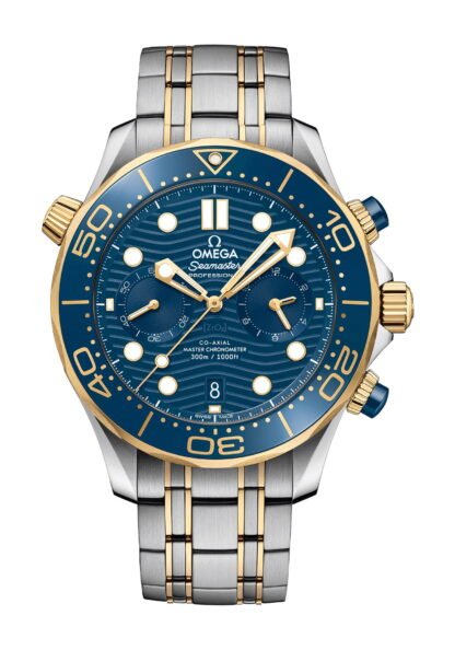Omega Seamasterdiver 300Mco-Axial Master Chronometer Chronograph 44 Mm Blue