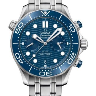 Omega Seamasterdiver 300Mco-Axial Master Chronometer Chronograph 44 Mm Blue