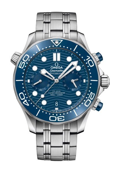 Omega Seamasterdiver 300Mco-Axial Master Chronometer Chronograph 44 Mm Blue