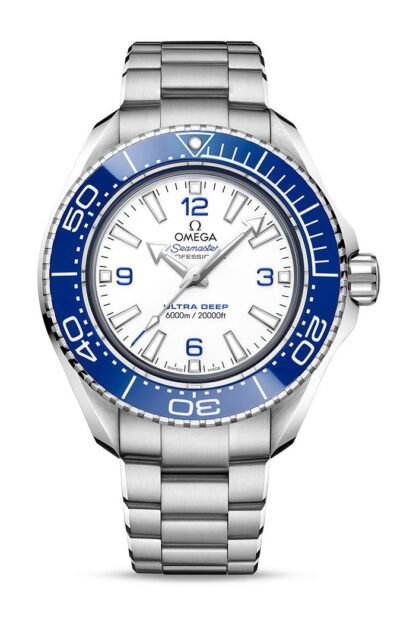 Omega Seamasterplanet Ocean 6000Mco-Axial Master Chronometer 45.5 Mmultra Deep White