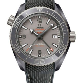 Omega Seamasterplanet Ocean 600Mco-Axial Master Chronometer Gmtdark Grey Gray