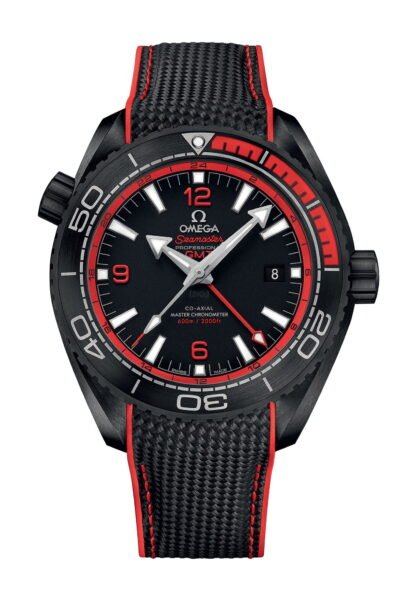 Omega Seamasterplanet Ocean 600Mco-Axial Master Chronometer Gmt 45.5 Mmdeep Black Black