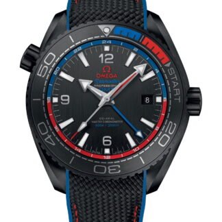 Omega Seamasterplanet Ocean 600Mco-Axial Master Chronometer Gmt 45.5 Mm"Etnz" Deep Black Black