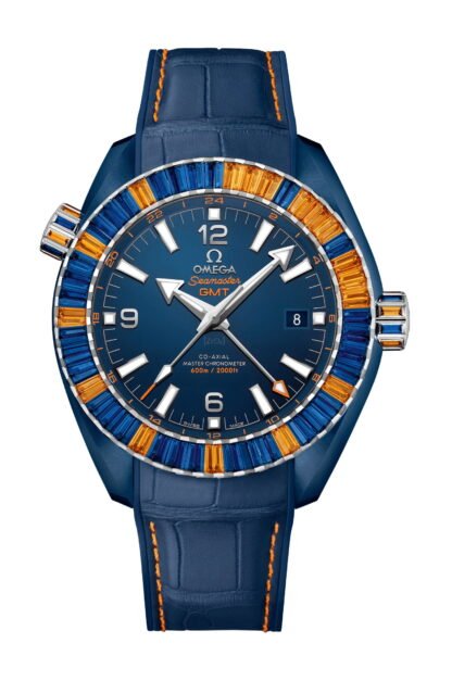 Omega Seamasterplanet Ocean 600Mco-Axial Master Chronometer Gmt 45.5 Mm Blue