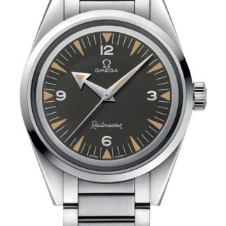 Omega Seamasterrailmasterco-Axial Master Chronometer 38 Mmthe 1957 Trilogy Black