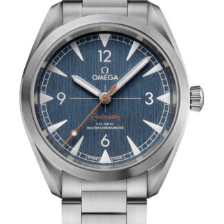 Omega Seamasterrailmasterco-Axial Master Chronometer 40 Mm Blue