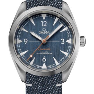 Omega Seamasterrailmasterco-Axial Master Chronometer 40 Mm Blue