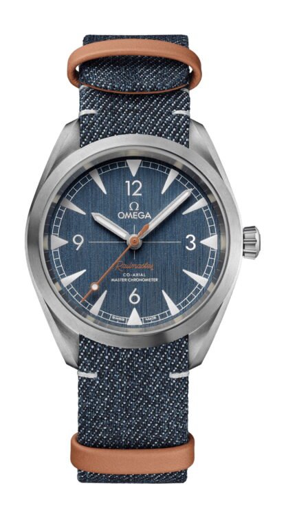 Omega Seamasterrailmasterco-Axial Master Chronometer 40 Mm Blue