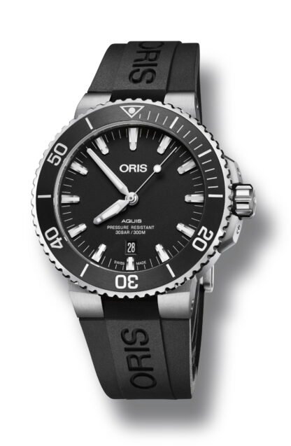 Oris Aquis Date Black
