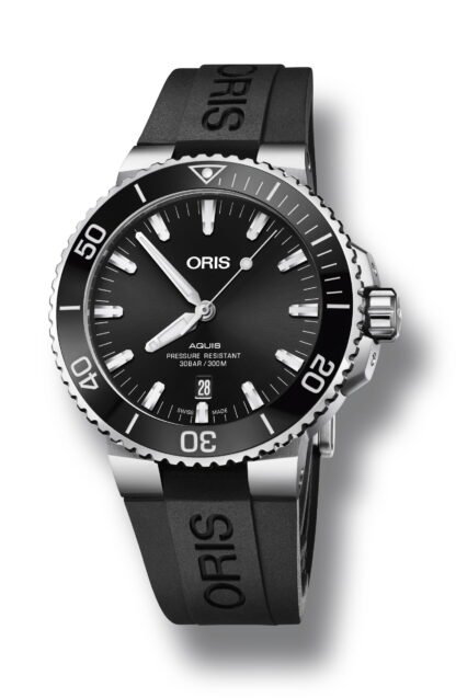 Oris Aquis Date Black