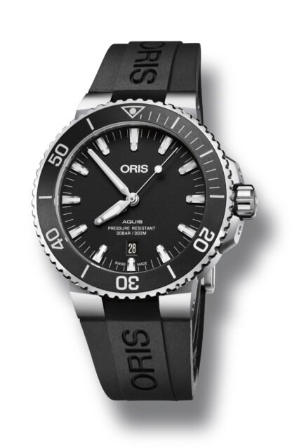 Oris Aquis Date Black