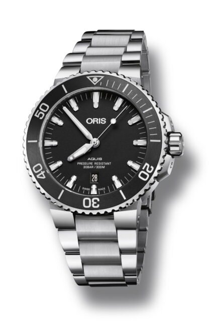Oris Aquis Date Black