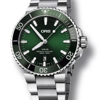 Oris Aquis Date Green