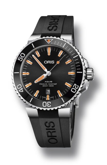 Oris Aquis Date Black