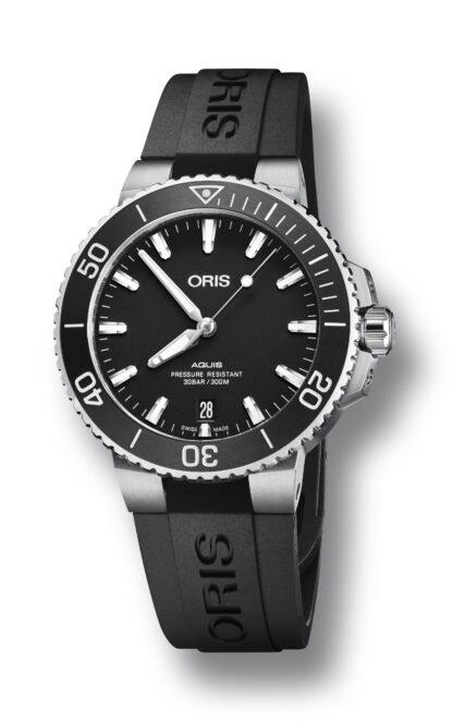 Oris Aquis Date Black