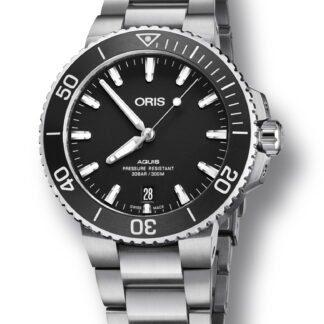 Oris Aquis Date Black