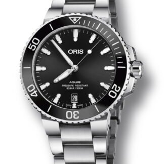 Oris Aquis Date Black